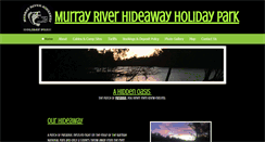 Desktop Screenshot of murrayriverhideaway.com.au